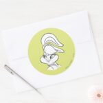 Lola Bunny Expressive Classic Round Sticker