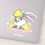 Lola Bunny Girls Never Lose Sticker