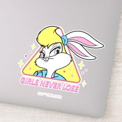 Lola Bunny Girls Never Lose Sticker