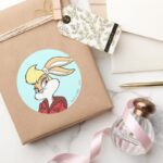 Lola Bunny Super Cute Classic Round Sticker