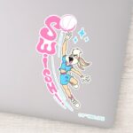 Lola Buny SWISH Basketball Dunk Sticker
