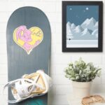 Lola Heart Signature Sticker