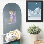 Lola TUNE SQUAD™ Varsity Heart Sticker