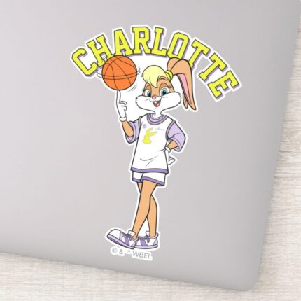 Lolas Basketball Spin Sticker
