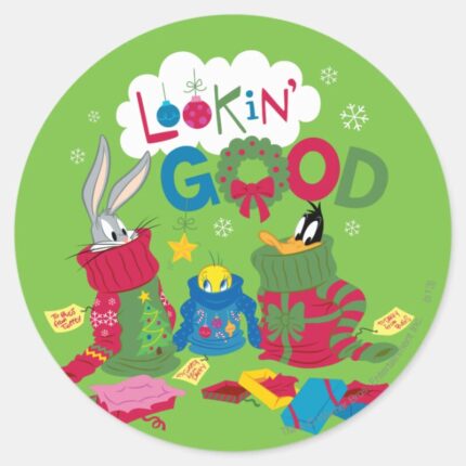 Lookin Good Classic Round Sticker