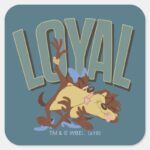 Loyal Tasmanian She Devil TAZ™ Square Sticker