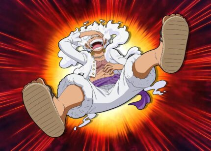 Luffy's Joyful Gear 5 Transformation