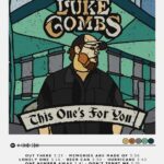 Luke Combs This Ones For You Music Poster