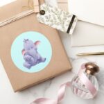 Lumpy 1 Classic Round Sticker