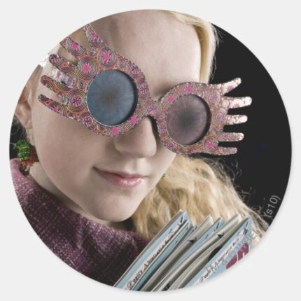 Luna Lovegood 2 Classic Round Sticker