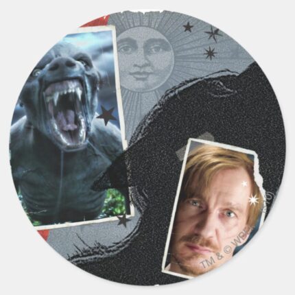 Lupin Lycanthrope Classic Round Sticker