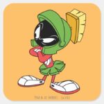 MARVIN THE MARTIAN™ Annoyed Square Sticker