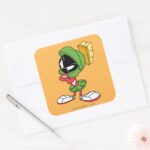 MARVIN THE MARTIAN™ Annoyed Square Sticker