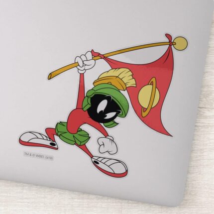 MARVIN THE MARTIAN™ Claiming Planet Sticker