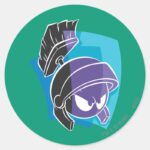 MARVIN THE MARTIAN™ Expressive 14 Classic Round Sticker