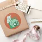 MARVIN THE MARTIAN™ Expressive 23 Classic Round Sticker