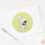 MARVIN THE MARTIAN™ Expressive 2 Classic Round Sticker