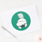 MARVIN THE MARTIAN™ Expressive 4 Classic Round Sticker