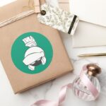 MARVIN THE MARTIAN™ Expressive 4 Classic Round Sticker