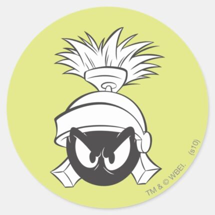 MARVIN THE MARTIAN™ Expressive 5 Classic Round Sticker