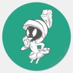 MARVIN THE MARTIAN™ Expressive Classic Round Sticker