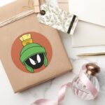 MARVIN THE MARTIAN™ Mad Classic Round Sticker