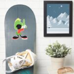 MARVIN THE MARTIAN™ Silhouette With Raygun Sticker