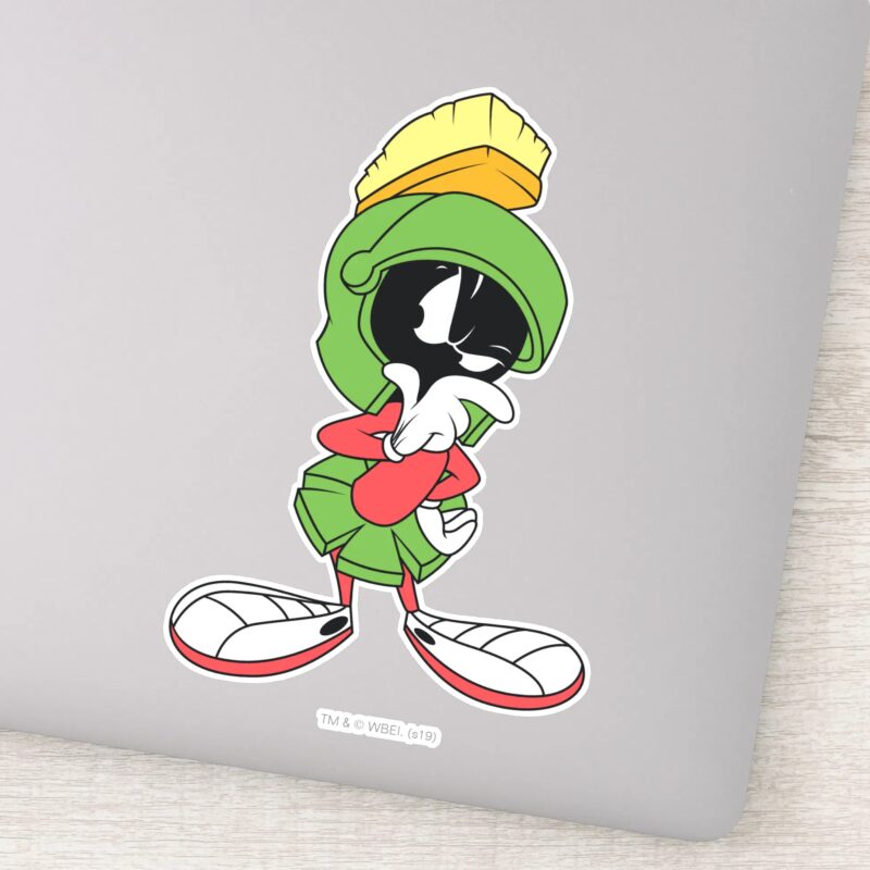 MARVIN THE MARTIAN™ Thinking Sticker MARVIN THE MARTIAN™ Thinking Sticker