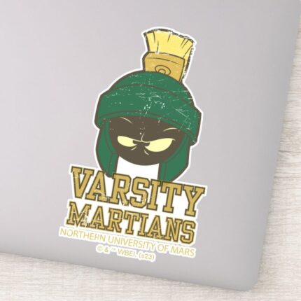 MARVIN THE MARTIAN™ Varsity Collegiate Graphic Sticker