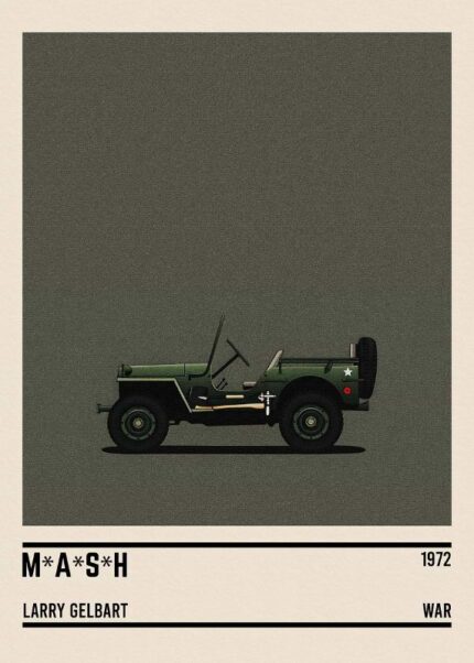MASH Car Tv Series Poster