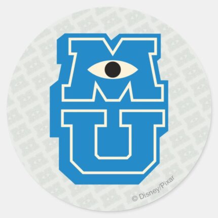 MU Logo Classic Round Sticker
