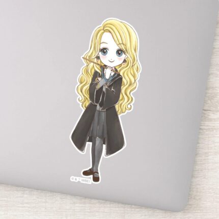 Magical Luna Lovegood Watercolor Sticker
