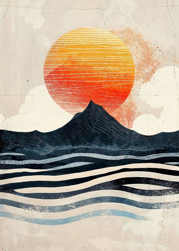 Majestic Dawn Poster