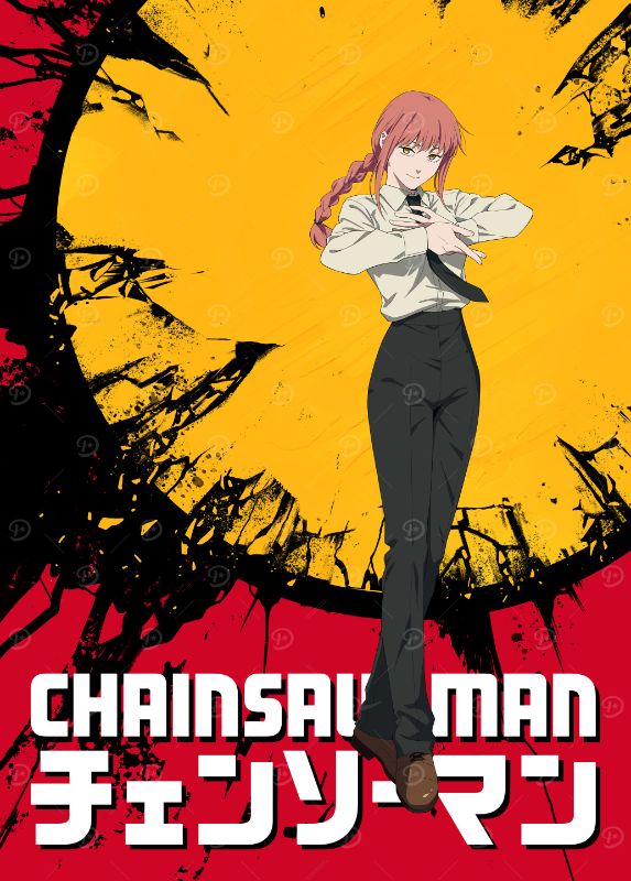Makima Chainsaw Man Poster