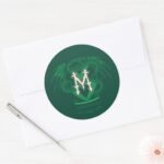 Malfoy Family Crest Graphic Classic Round Sticker