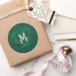 Malfoy Family Crest Graphic Classic Round Sticker