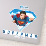 Man Of Steel In Flight Sticker