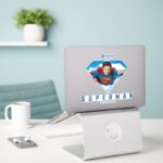 Man Of Steel In Flight Sticker