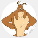 Marc Antony Happy Classic Round Sticker