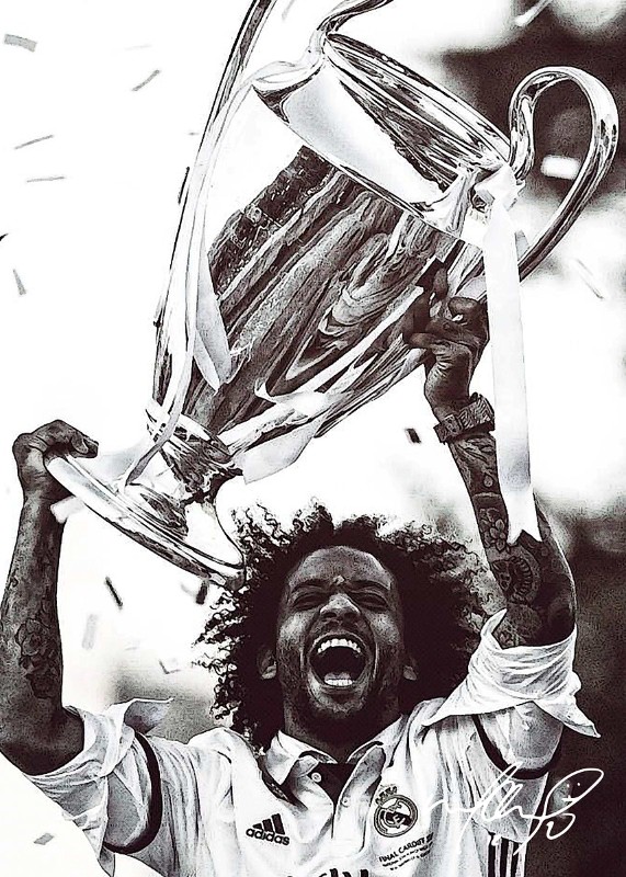 Marcelo Football Poster