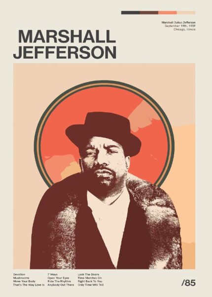 Marshall Jefferson Music Poster