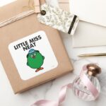 Meet Little Miss Neat Square Sticker