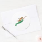 Mera Soars Classic Round Sticker