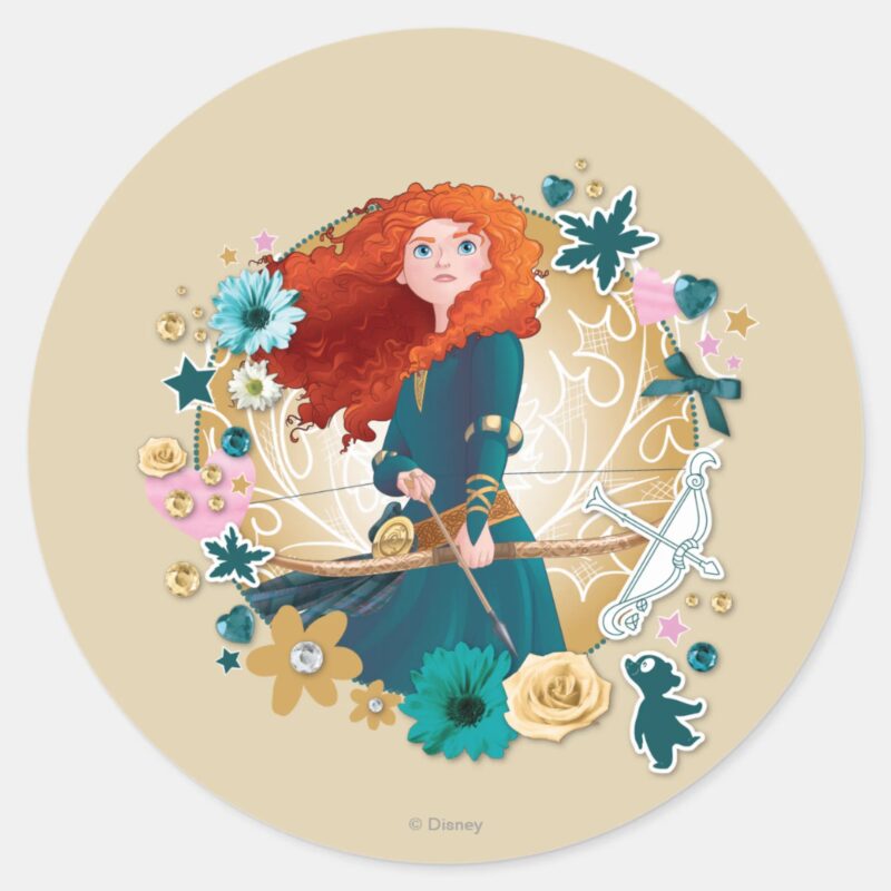 Merida Strong Classic Round Sticker Merida Strong Classic Round Sticker
