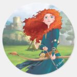 Merida Lets Do This Classic Round Sticker