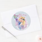 Merry Christmas To Moi Classic Round Sticker