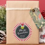 Merry Grinchmas Grinch Holiday Party Classic Round Sticker