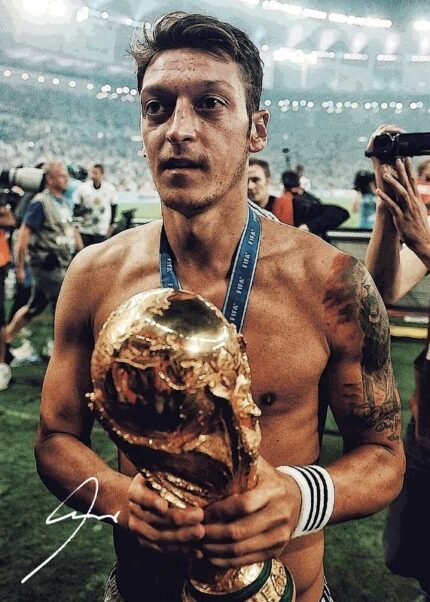 Mesut Ozil Football Poster
