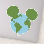 Mickey Earth Icon Sticker