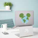 Mickey Earth Icon Sticker